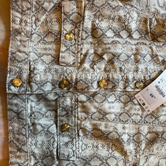 NWT Zara animal print jacket size xs - Picture 6 of 8